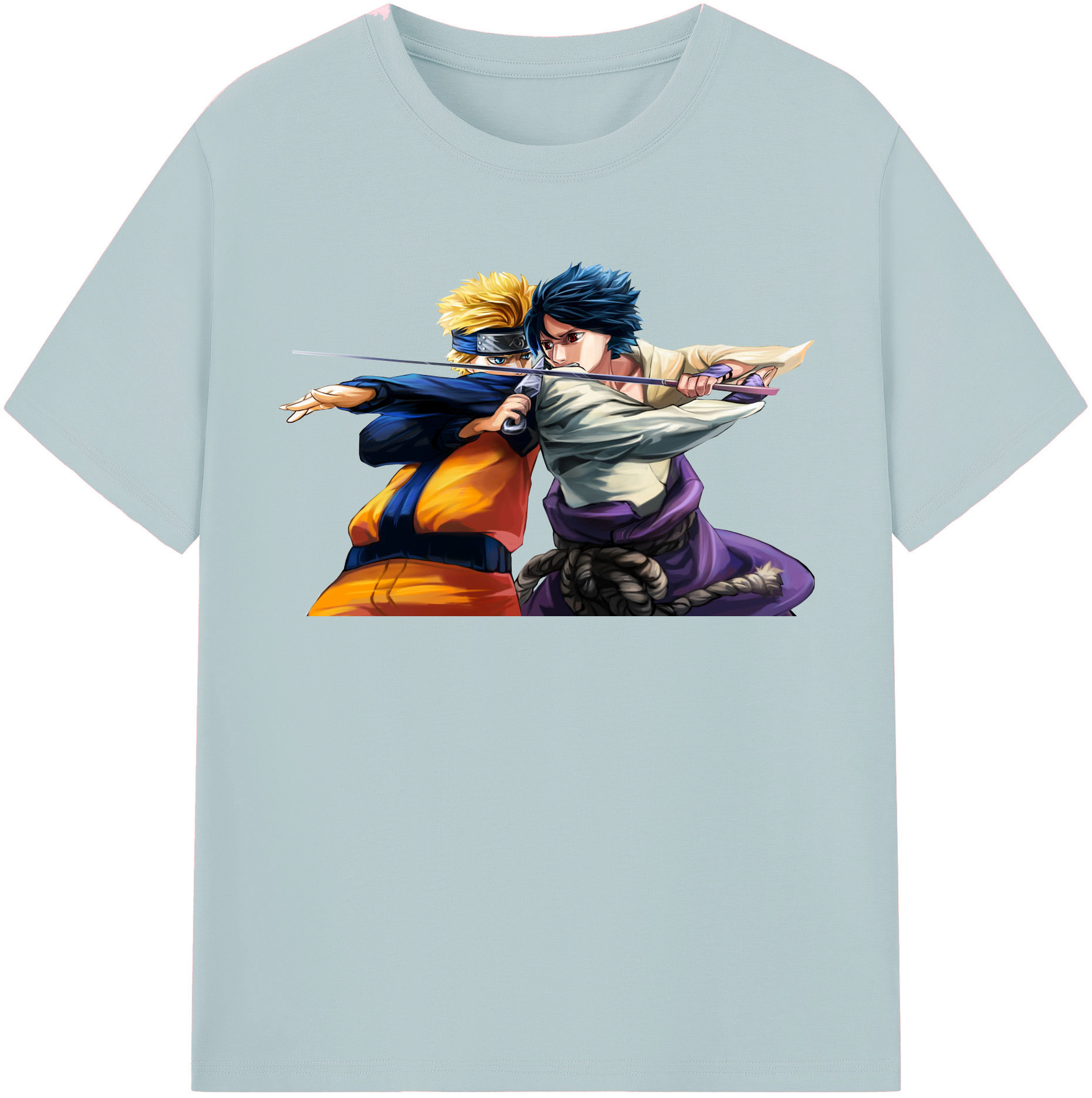 （画像用） NARUTO -ナルト- うずまき ナルト Uzumaki Naruto 綿100％半袖Tシャツ（フロントプリント）